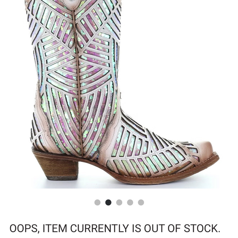 Women's Iridescent Heeled Boots